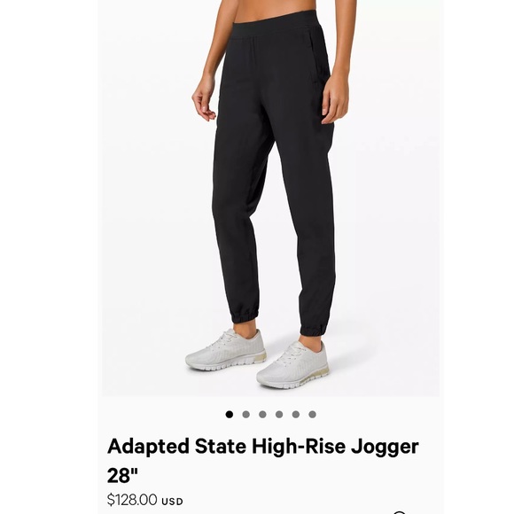 Lululemon Adapted State High-Rise Jogger 28" Black - Picture 14 of 15